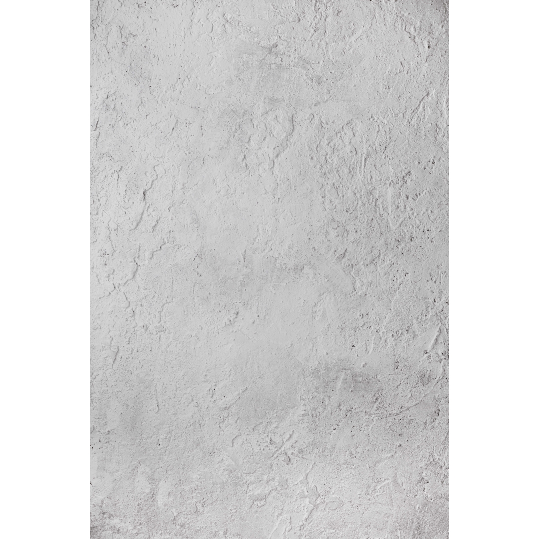 Fondo de cal texturizado en tono blanco roto con acabado mate y superficie irregular