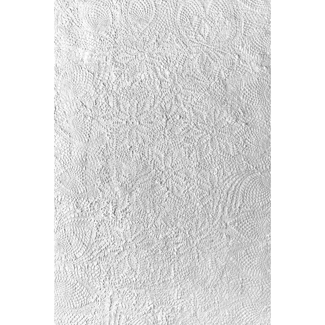 Fondo blanco texturizado con relieve repetitivo y acabado mate de aspecto decorativo