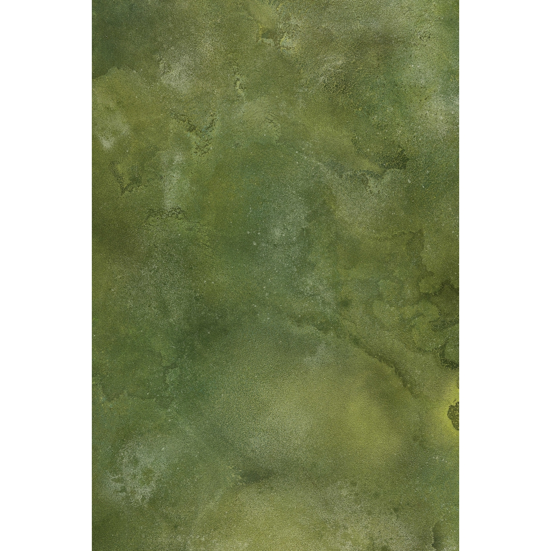 Fondo verde oliva texturizado con variaciones suaves de tono y acabado mate orgánico