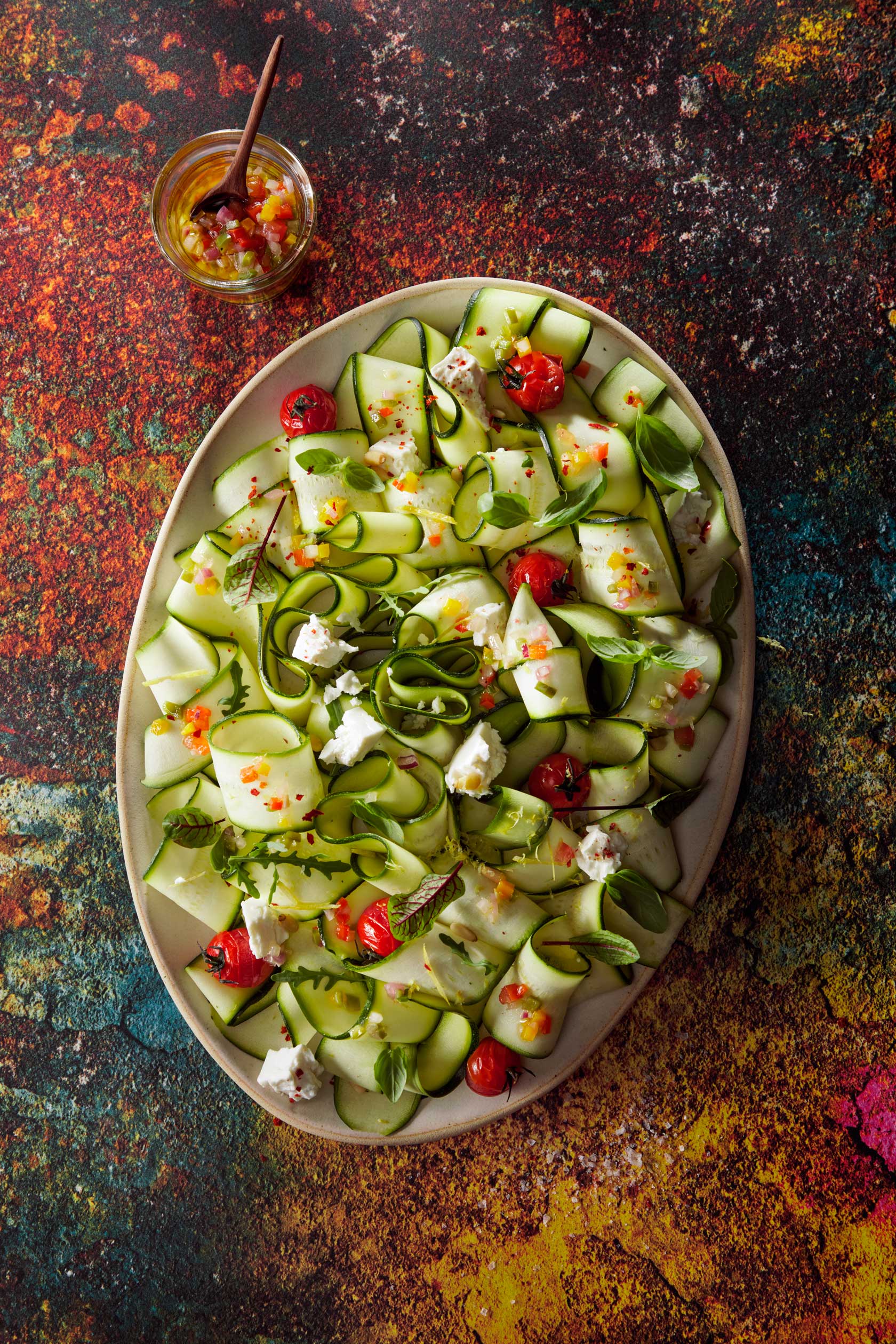 ensalada de zucchini